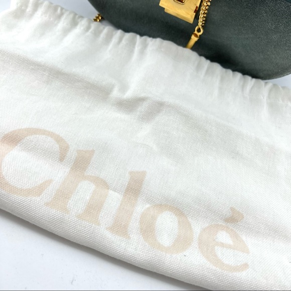 Sale!Chloé Suede & Calfskin Leather Drew - Picture 9 of 16